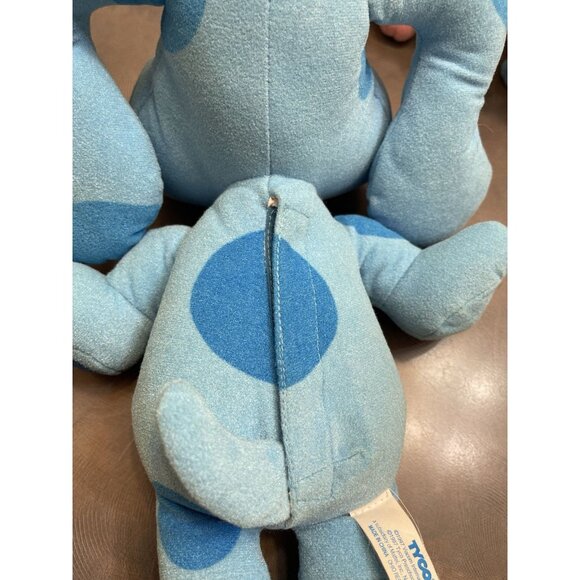 Blues Clues Sing Along Blue 12" Plush Stuffed Animal Toy Tyco Dog VTG Lot 1997 - Picture 16 of 16